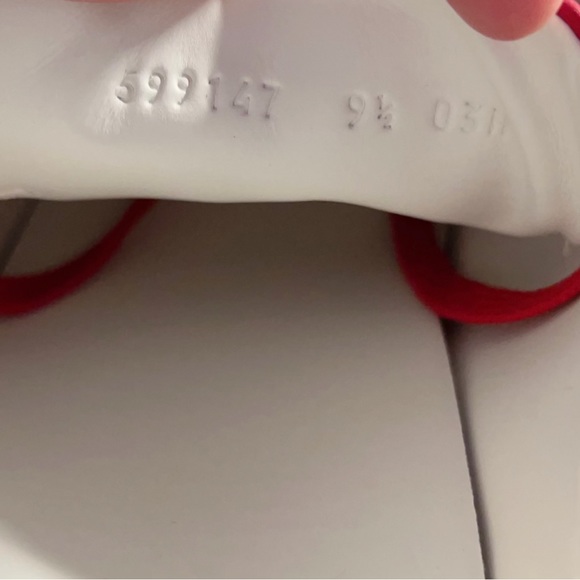 Gucci Ace - Interlocking G - Hibiscus Red - 599147 AYO70 6463 - Picture 15 of 16